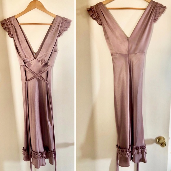 Vera Wang-Lavender Label Collection- evening gown - Picture 1 of 8